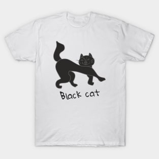 Black CAT T-Shirt